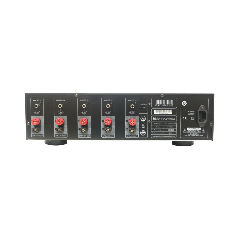 ToneWinner AD-5100PA+ 500W Powered HiFi Circuit Amplifier 5 Channels With Smart Cooling System For Home Theatre