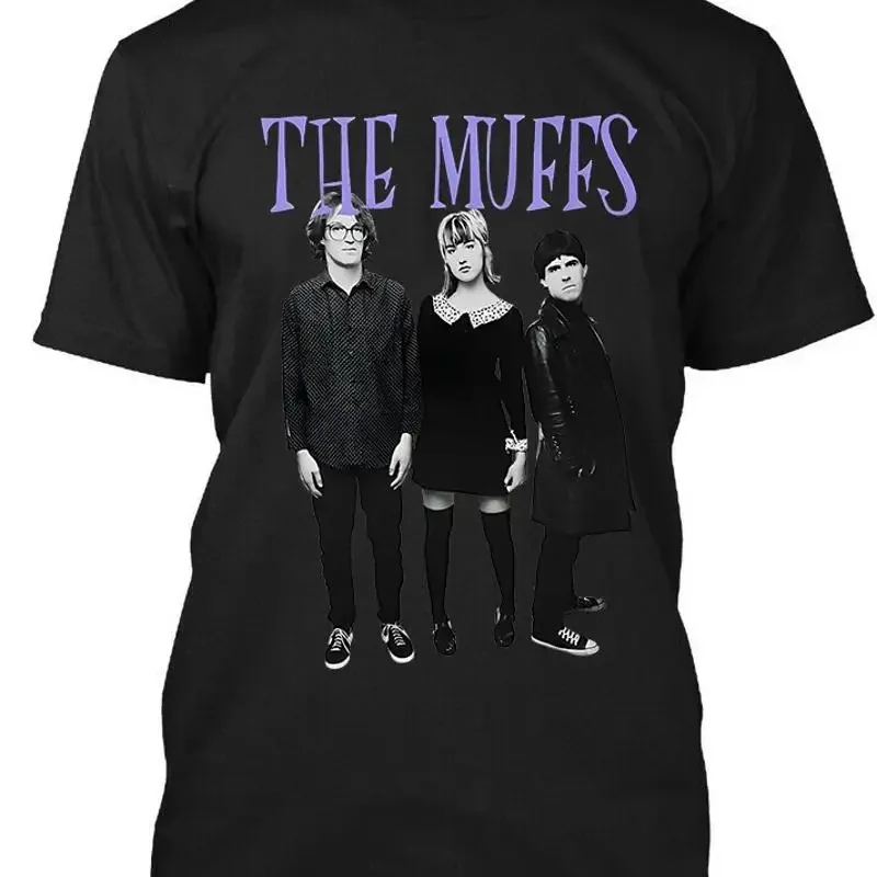 Nwt The Muffs American Pop Punk Band Music Rock Members Retro Logo T Shirt S 4Xl