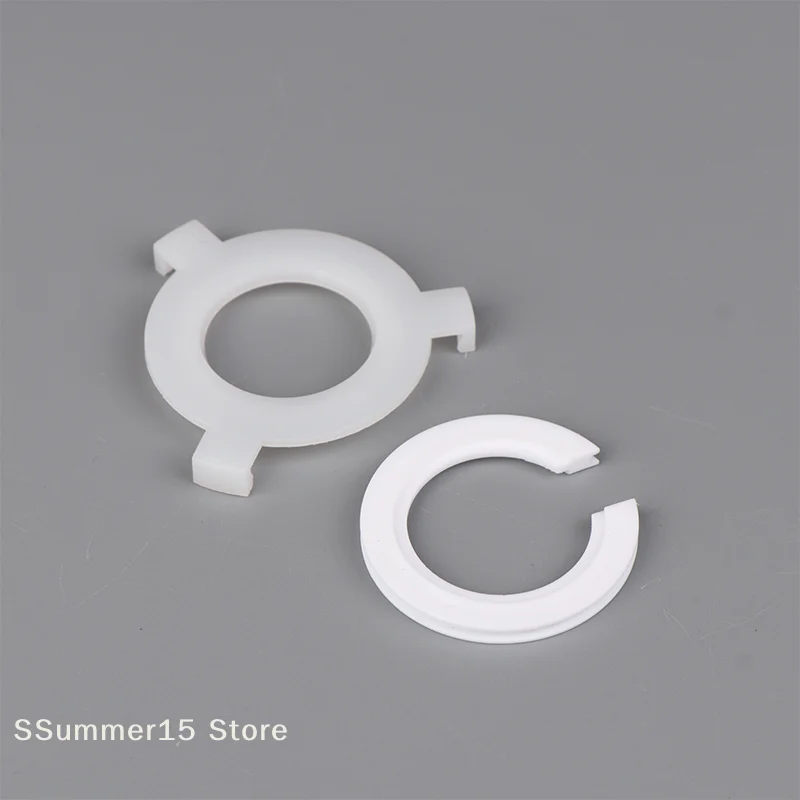 【R】5Pcs E27 To E14 Lampshade Lamp Light Shades Socket Reducing Ring Adapter Washer White Lamp Covers Accessories