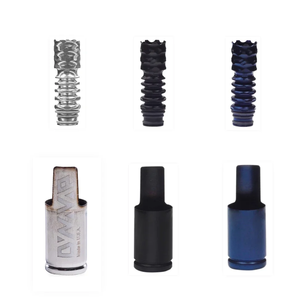 STAINLESS STEEL Black Blue TIP Captive Cap Accessory for Dynavap