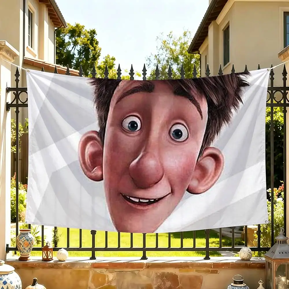 Arthur Christmas  Flags Wall Hanging Tapestry Outdoor Garage Room Decorative flag Background Blanket