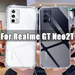Clear Phone Case for Realme GT NEO2T TPU Transparent Case Realme GTNEO 2T 6.43