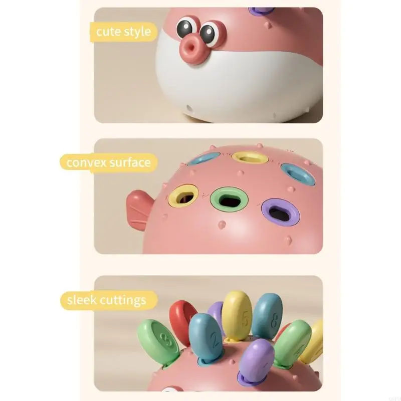 

Прочная игрушка-фугу для дошкольников, развитие мелкой моторики, детская игрушка