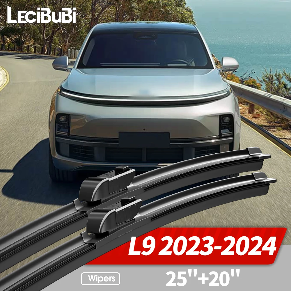 25"+20" Scheibenwischerblätter für LI AUTO LIXIANG L9 2023-2024 Frontscheibe Windschutzscheibe Fensterzubehör