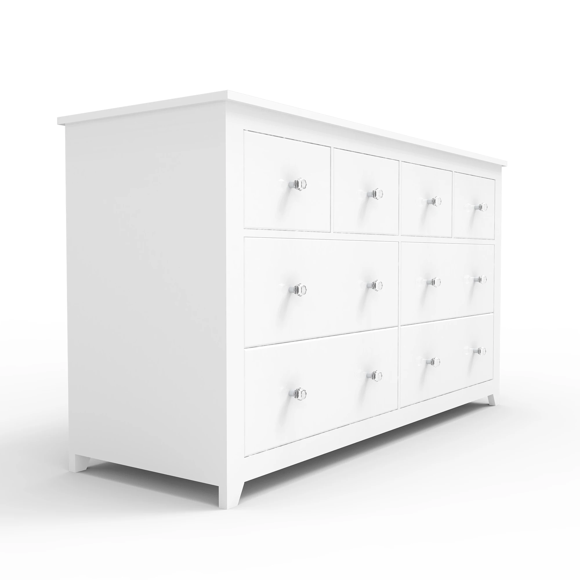 * Direct Antique White Chest of Drawers Modern Design Home Office Dining Cabinet Factory Direct Sale