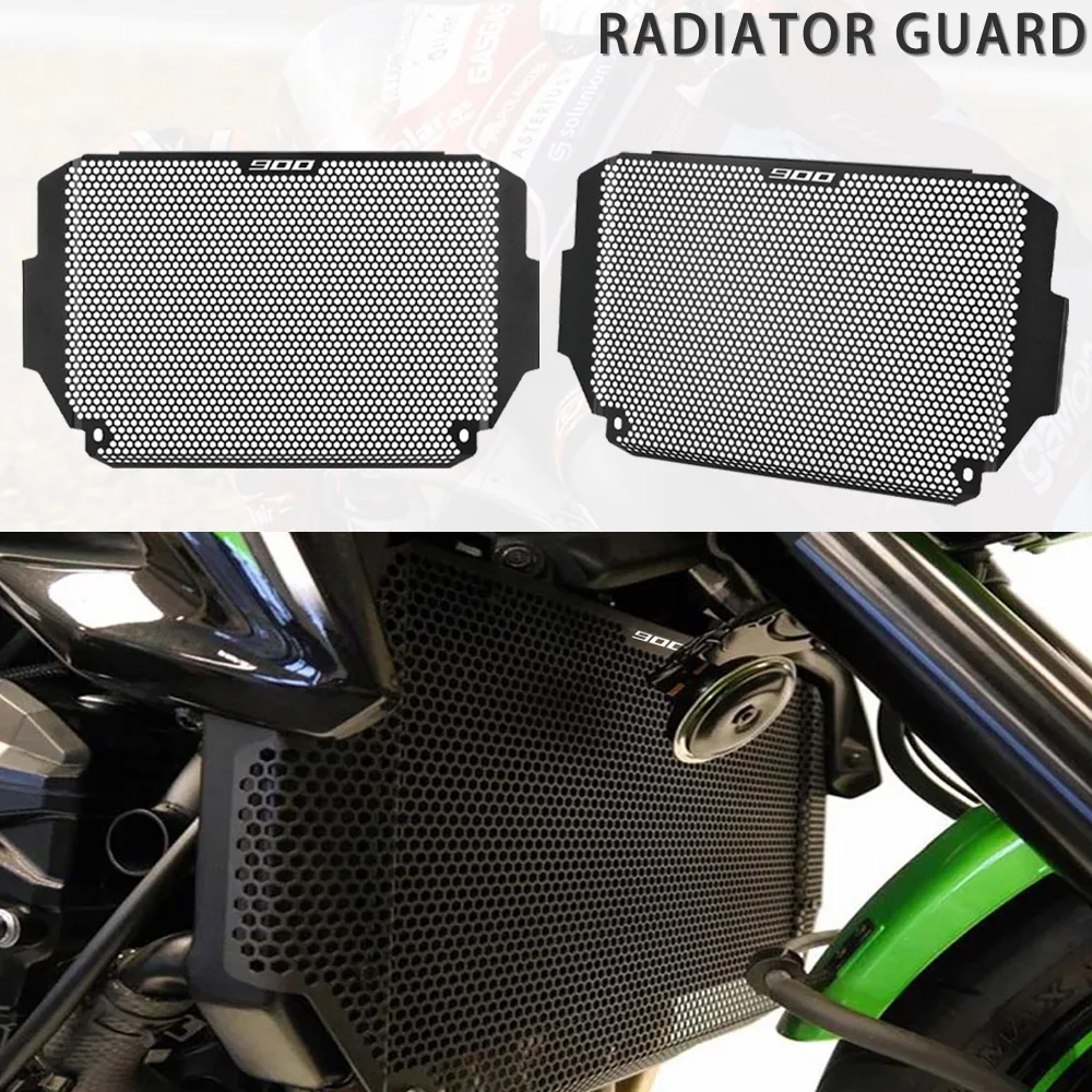 

2025 2026 For KAWASAKI Z900 Z900SE 2017-2023 2024 Motorcycle Radiator Guard Protector Grille Cover Engine Grill Guard Covers