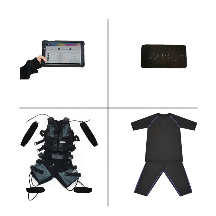 Electric Muscle Stimulator Ems gym fitness wear Xems training suit XBODY