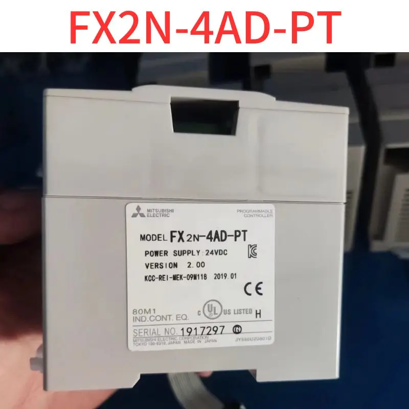 Second-hand test OK FX2N-4AD-PT