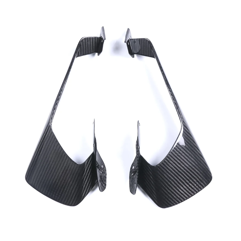 For Yamaha YZF-R1 R1M 2025 Motorcycle Front Accessories 100% 3K Dry Carbon Fiber Fixed Wing Cover Spoiler Aerodynamic Protector