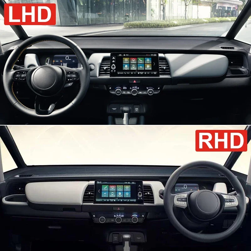 

ABAIWAI For Honda Fit Jazz MK4 GR GS 2020 2021 2022 2023 2024 Car Dashboard 3D Instrument Desk Sun Shade Mat Non-slip Pad Parts