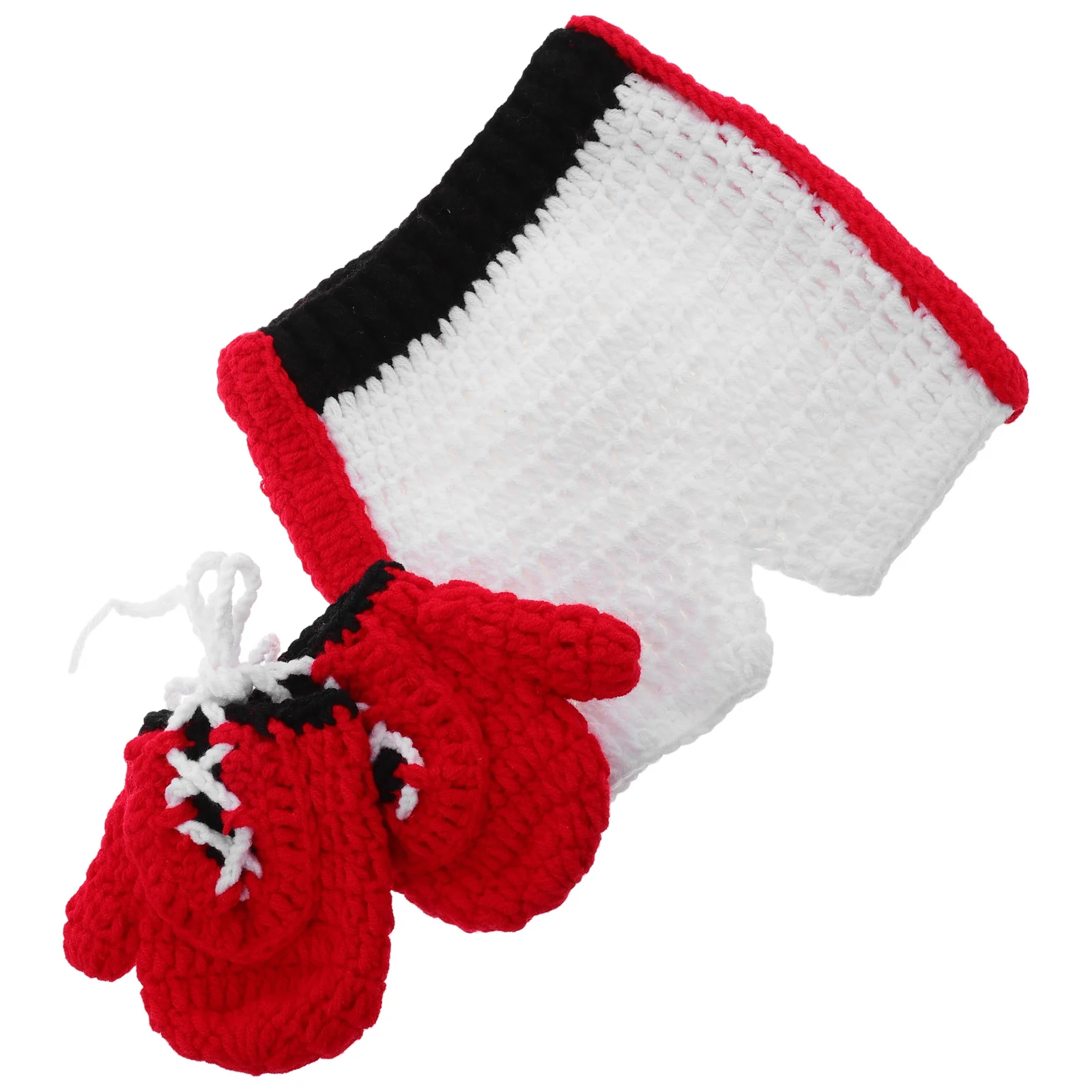 

1Set Newborn Boxing Photography Outfit Baby Photoshoot Clothes Soft Comfortable Infant Photo Shoot Costume Photoshoot Clothes