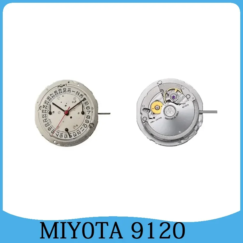 New Japanese Imported Miyota 9120-6 Movement, Multi-function Movement Miyota 9015, 9100, Miyota9 Series Movement