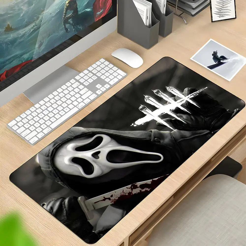 Ghostface S-ScreamES Mauspad, Gummimatte, Laptop, XXL-Mauspad, Notebook, Gamer, Computertisch, Gaming-Zubehör