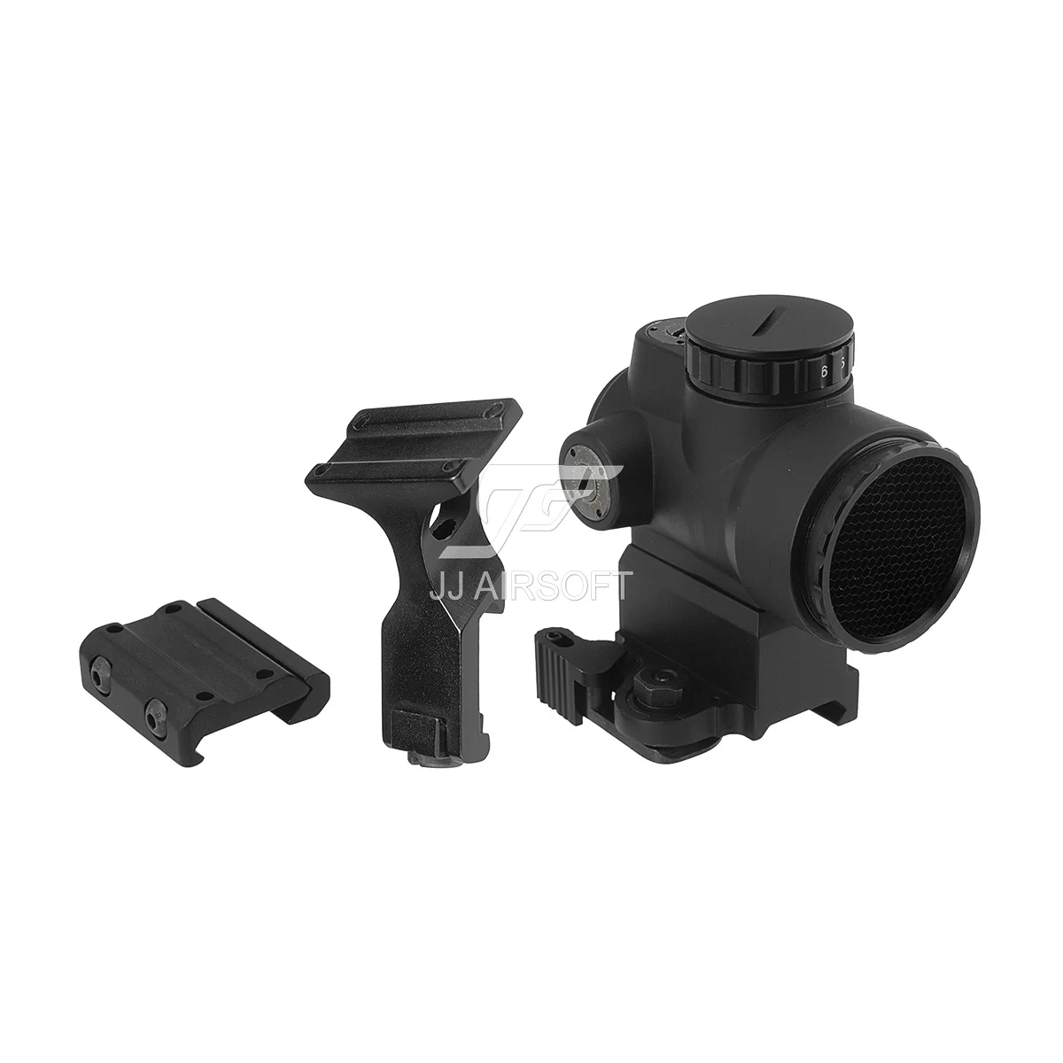 

MRO Red Dot Sight Pack with Killflash / Kill Flash , Low Mount, Riser Mount and 45-Degree Offset Mount (Black/Tan) AC32067 LT839