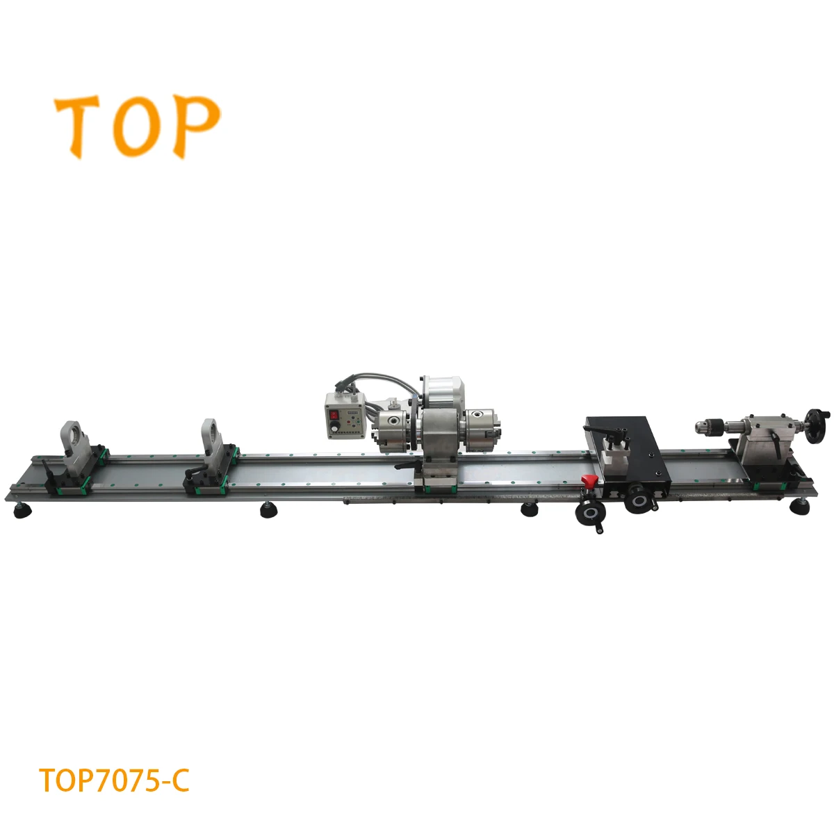 

【Hot】TOP-7075C Variable Speed Double Chuck Pool Cue Repair Lathe Machine Snooker Billiard Stick Straighten Service Equipment