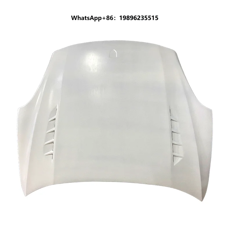 Fiberglass Engine Hood Bonnet High-quality FRP Front Hood for Cayenne 958 2015-2017 MS Style