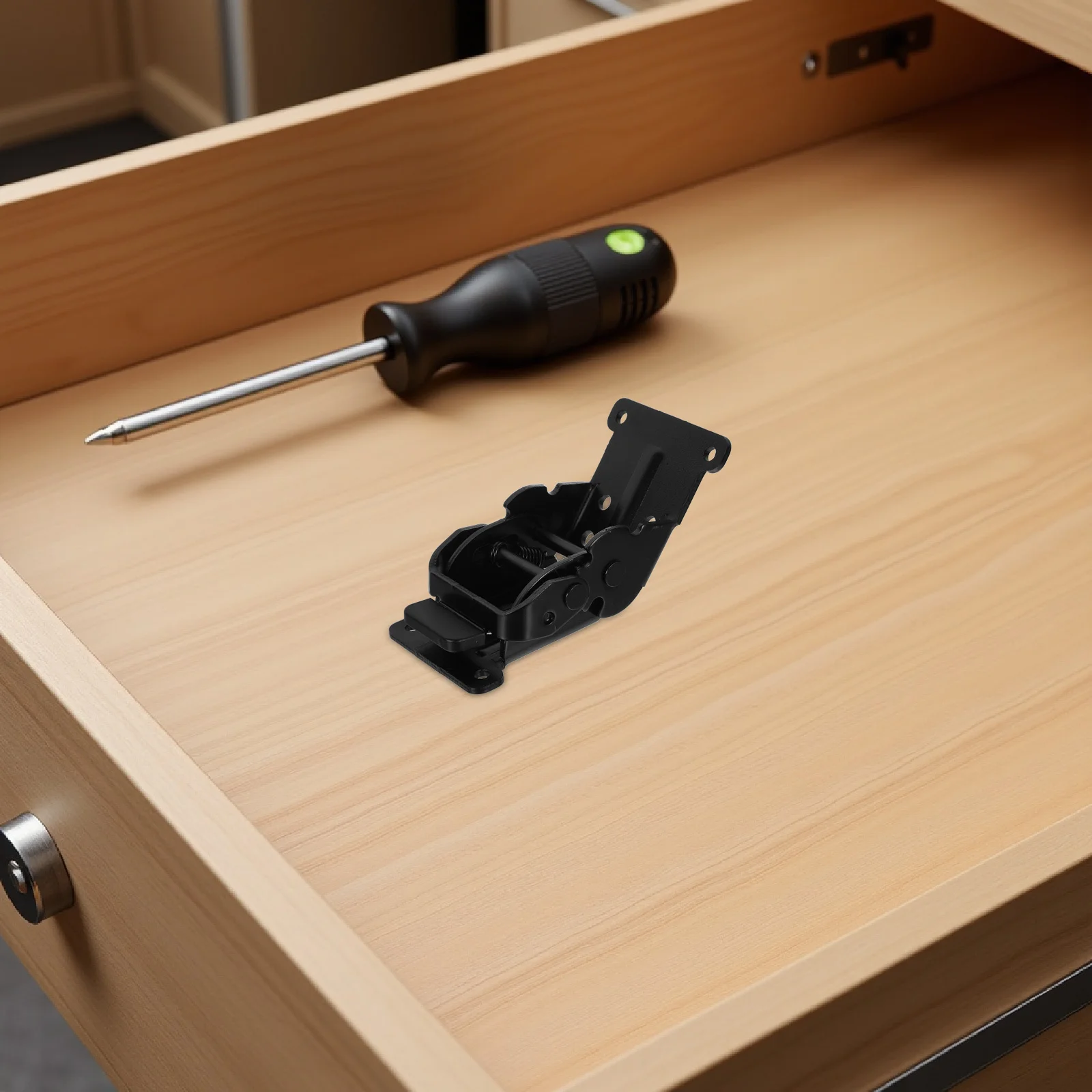 

4Pcs Folding Hinge: Heavy Duty Stainless Steel Self Locking Bracket for Table Bed Cabinet Legs - Space Saving Foldable Support