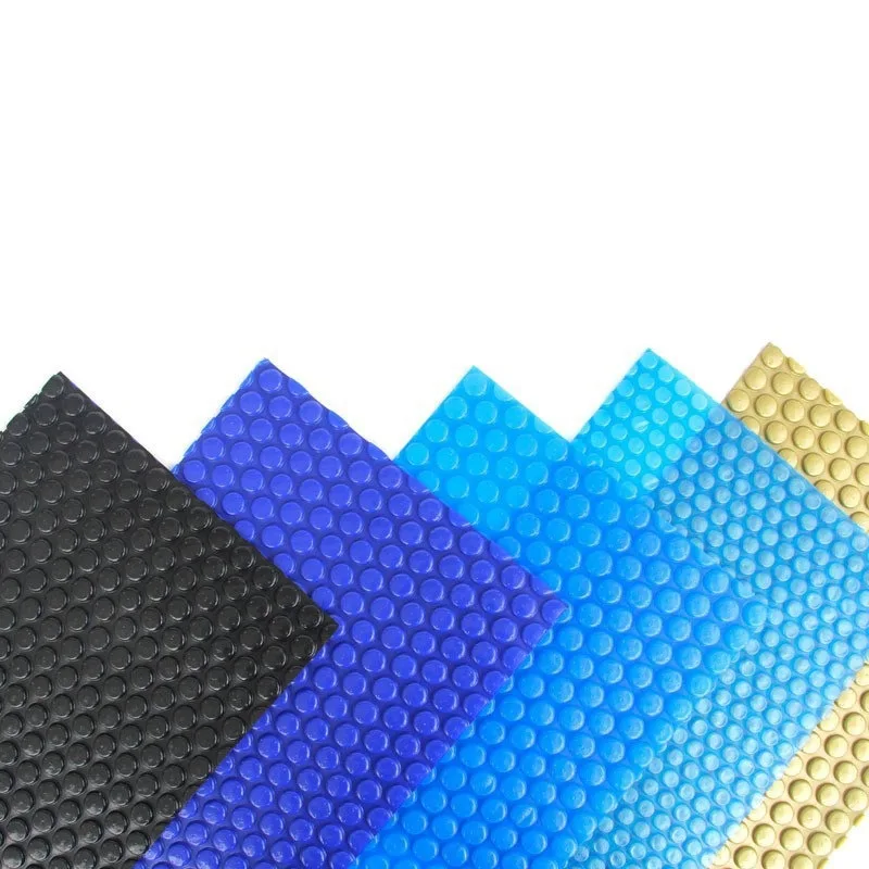Plastic Swimming Pool Cover Foldable Insulation Bubble Film For Water Temperature Drop Prevention Manufacturer Ready Stock