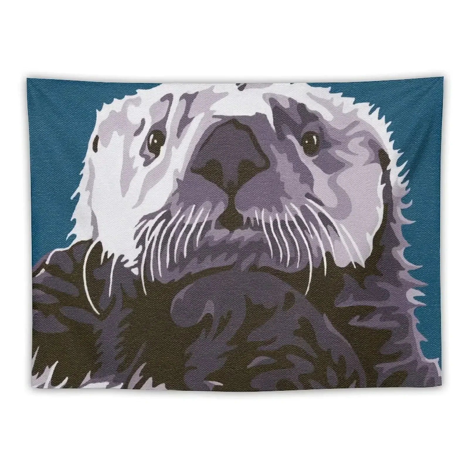 Sea Otter Tapestry Wallpaper Bedroom Organization And Decoration Aesthetics For Room Tapestry