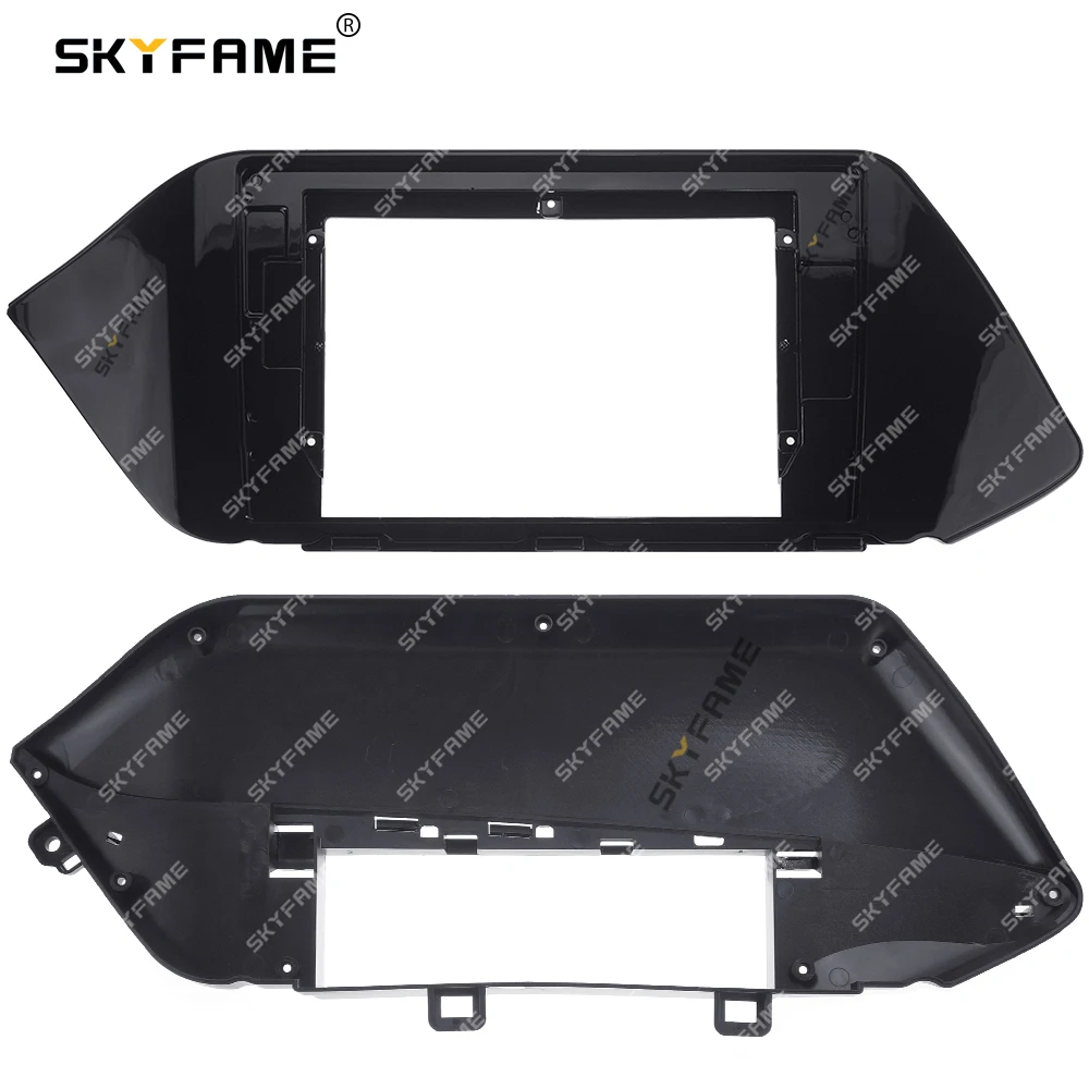 SKYFAME Telaio Auto Fascia Adattatore Canbus Box Decoder Android Radio Dash Montaggio Pannello Kit Per Hyundai Sonata 10