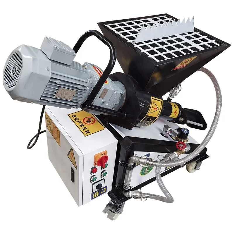 Professional High-Standard Pump Paint Gypsum Spraying Machine New Condition Mortar Plastering Machine Home Use Core Motor