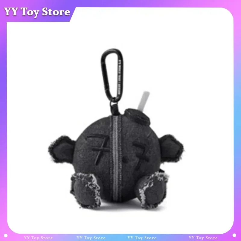 【In Stock】BTS Black Peripheral  Plush Keychain Coal Stove Keychain Pendant Plush Toy Kawaii Christmas Birthday Gift For Fans