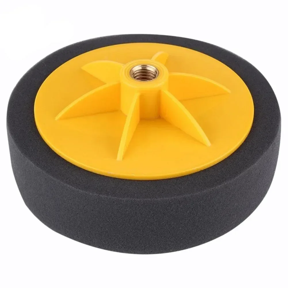 New Hot Sale 6 Inch Sponge M14 Wheel Polishing Waxing Pad Kit Tool For Car Polisher Black Polishing Car Accessories