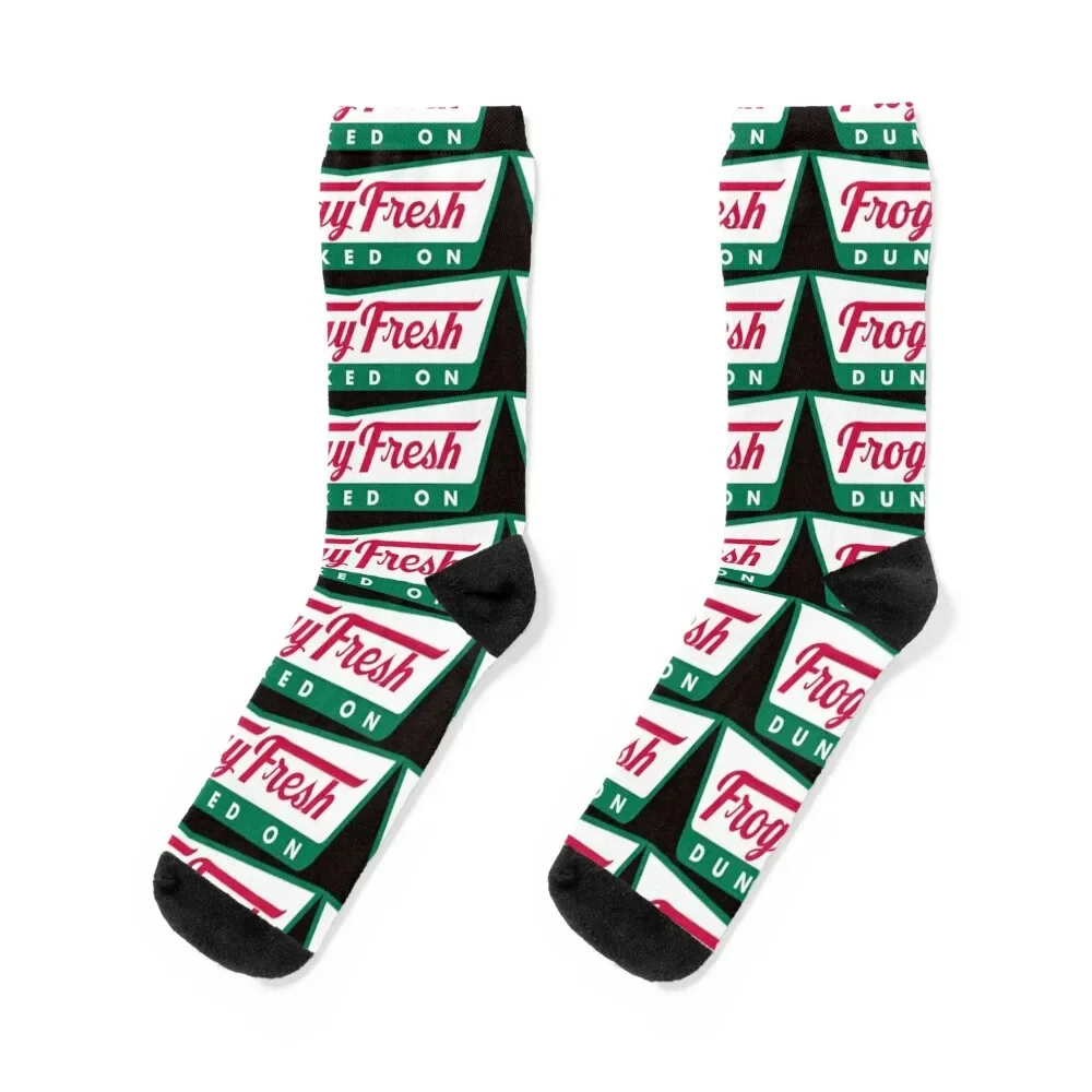 Froggy Fresh - Dunked On Socks Antiskid soccer Heating sock snow bright garter Men's Socks Women's