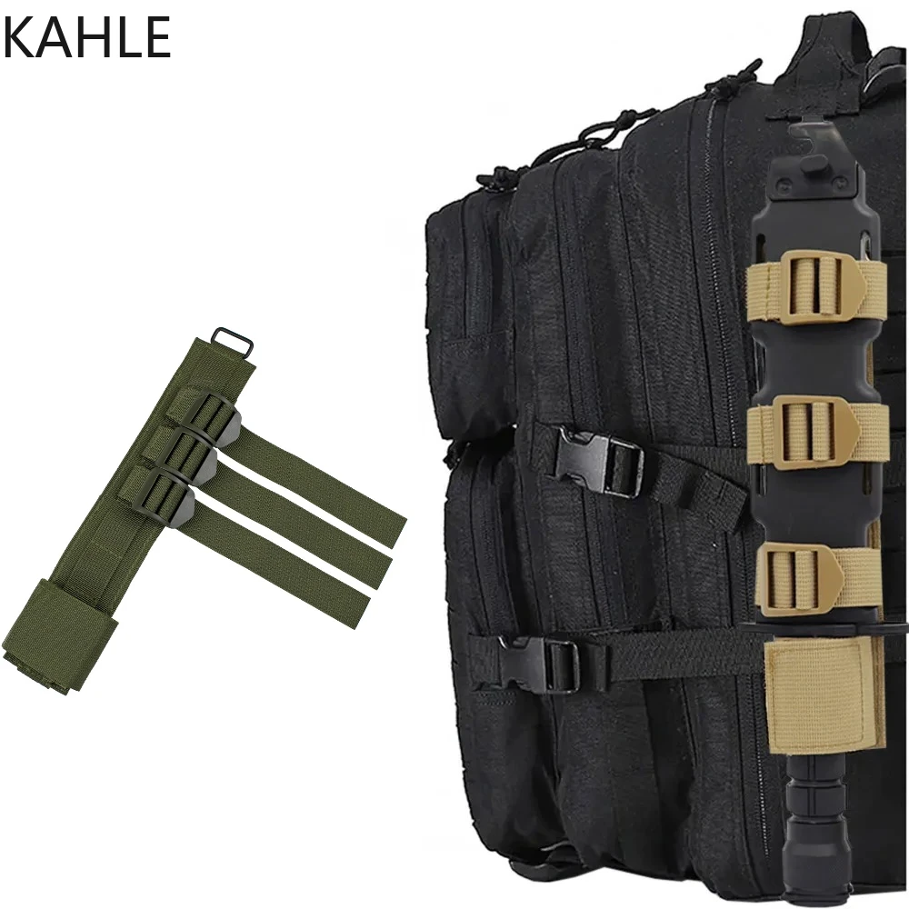 Tactical Molle Knife Shealth Pouch Adapter Tool Carrier Sheath Holder Backpack Cinch Strap PALS Attachment Hunting Accessories
