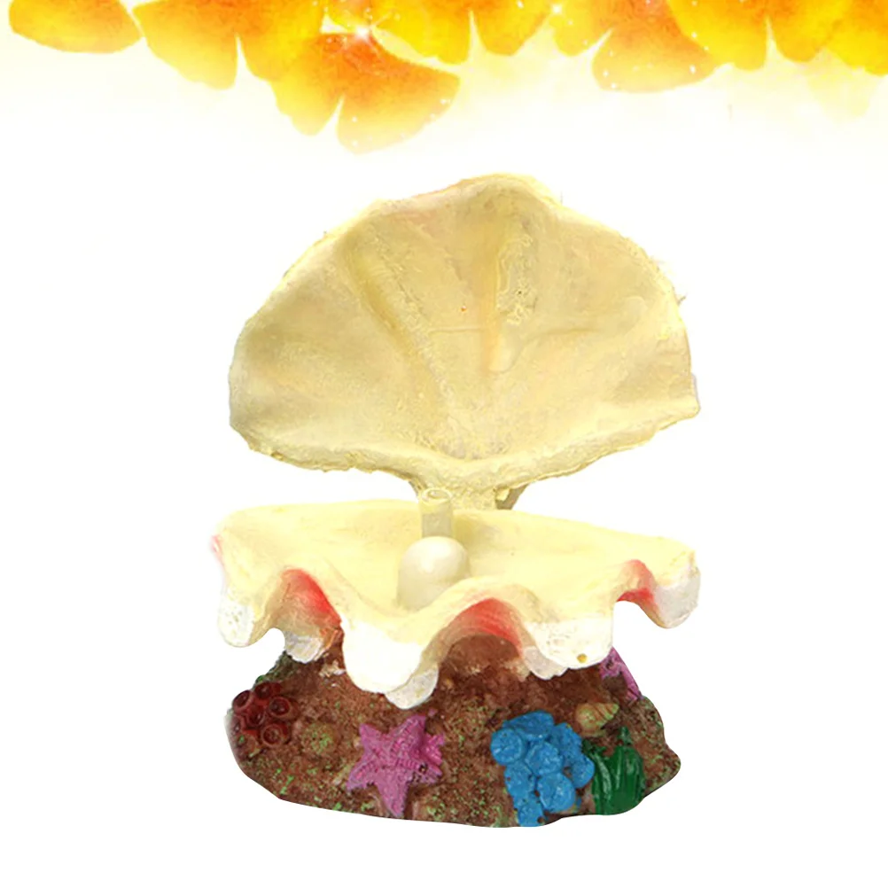 

Creative Resin for Aquarium Oxygen Decor Fish Tank Landscape with Automatic Open Close Function Orange