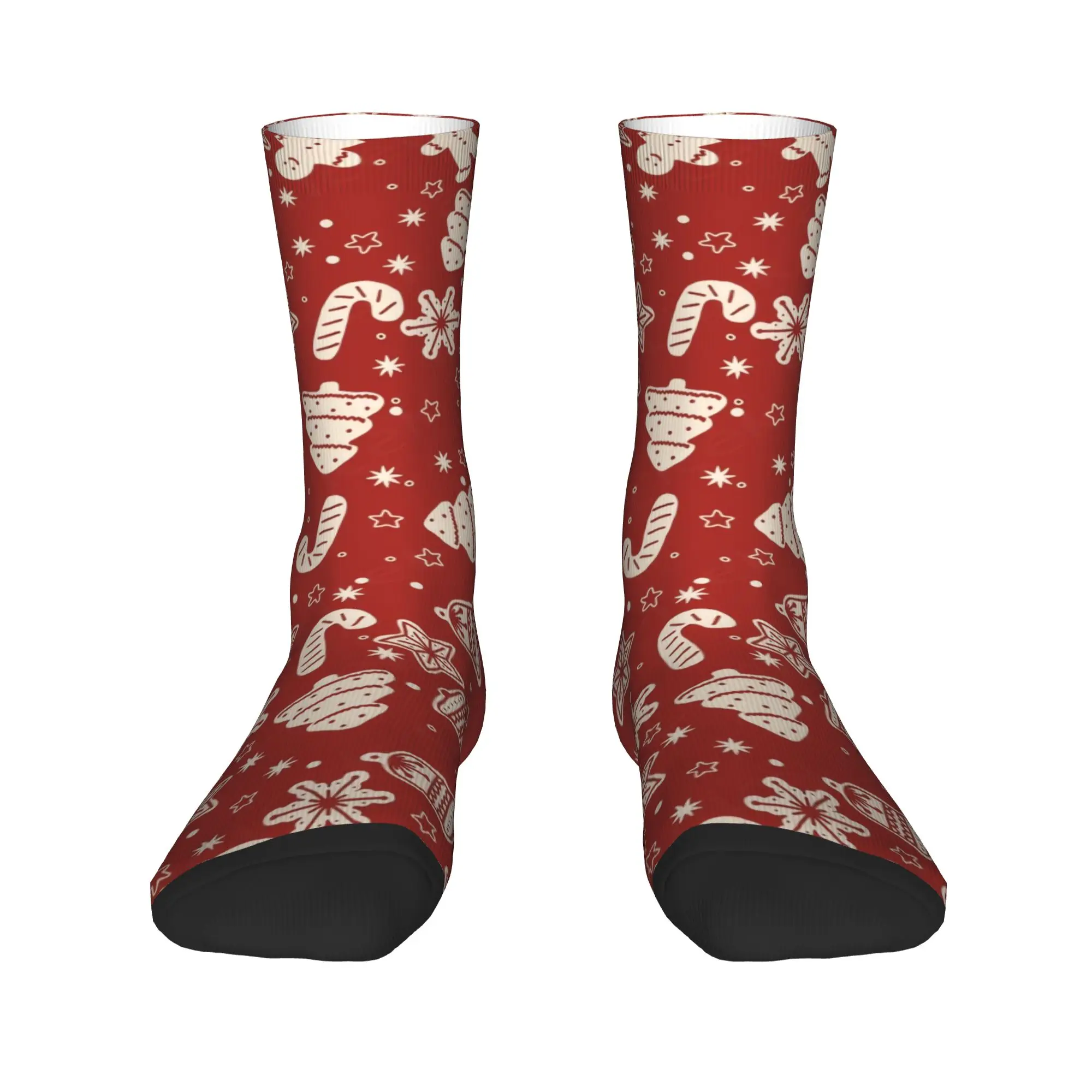 منقوشة وعطلة عيد الميلاد جوارب الرجعية الجوارب الرجال تنفس الجوارب الشتاء في الهواء الطلق مخصص المضادة للانزلاق الجوارب هدية