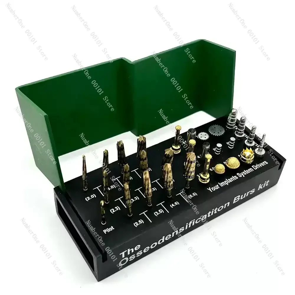 Burs Kit Tool Alveolotomy System Drivers Drills Ridge Expansion Cutting