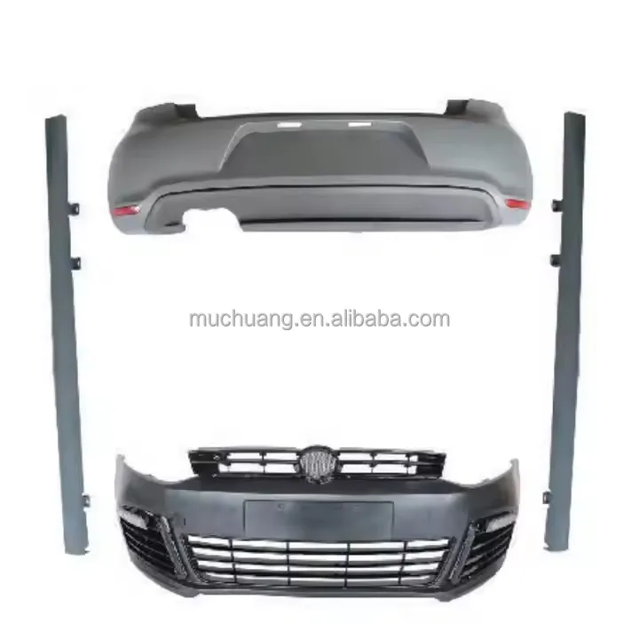 

V W POLO R 2009-2014 Body Parts Kit Front Bumper Grill and CAR Body Modification