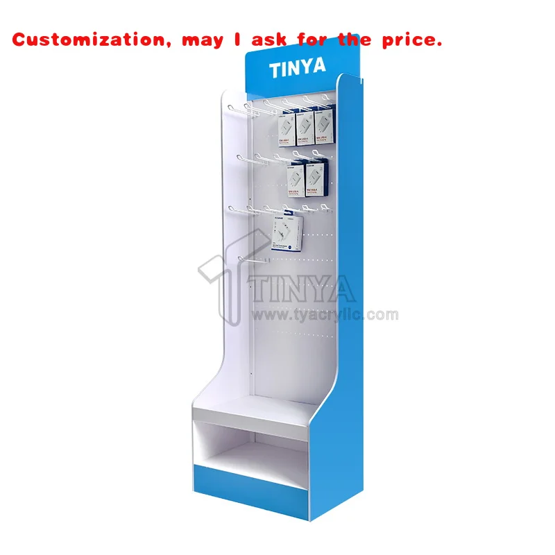 

Custom.Tinya акриловый аксессуар для сотового телефона USB автомобильная полка для дисплея подставка с крючком для колышка адаптер питания для телефона