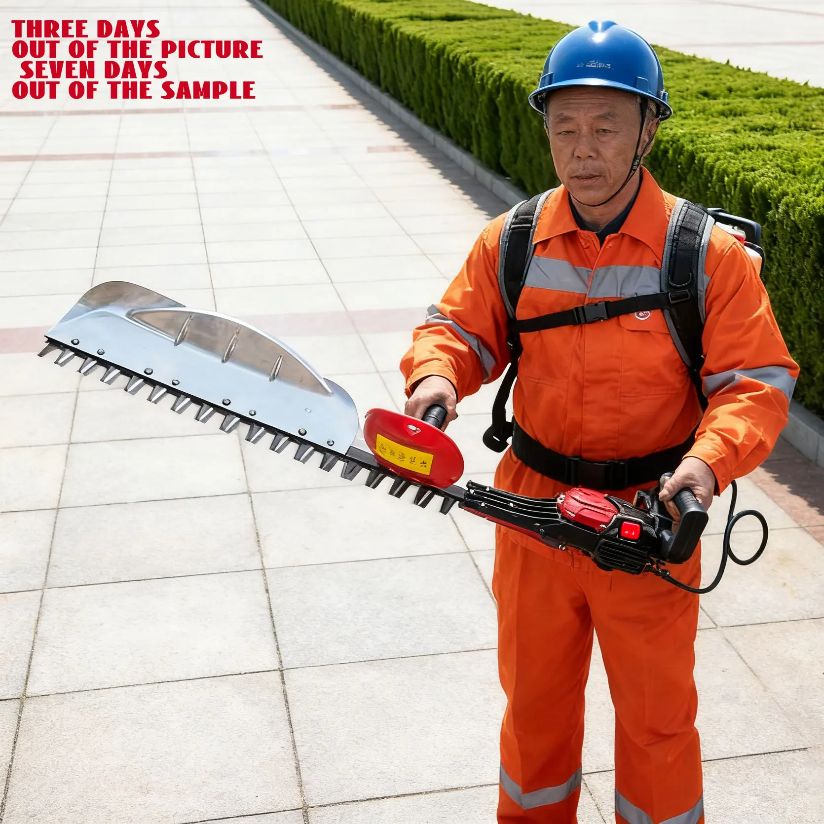 

Lightweight Easy Operate Lithium Hedge Cutter Professional Machine Long Working Time Fast Speed Strong Power Hedge Trimmer