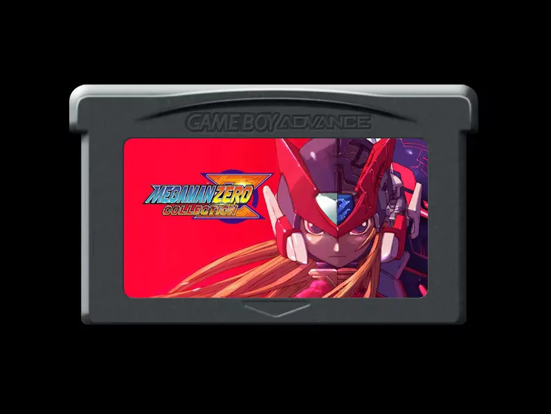 32bit game card : Megaman Zero - Omega Recolor ( ALL Region!! USA Version!! )