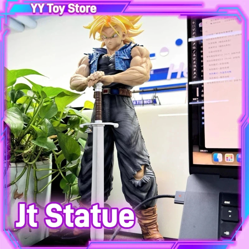 

2% Studio JT Statue 1/4 53cm Dragon Ball Trunks Statue Dragon Ball Anime Figurine Collectible Anime Figure Model Toys gift