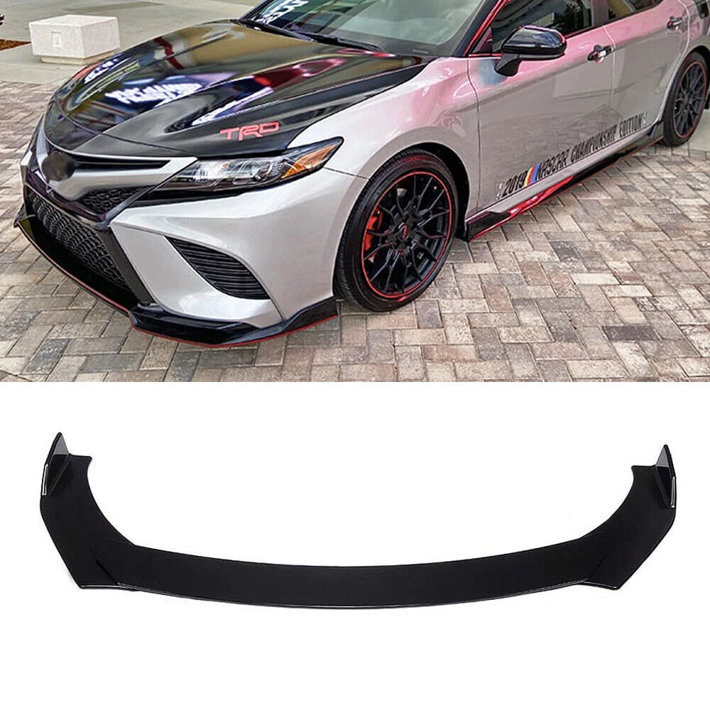 LAICY For Toyota Camry 2011-2021 Car Front Bumper Lip Chin Spoiler Splitter Body Kit Protector Guard Diffuser Deflector Lips