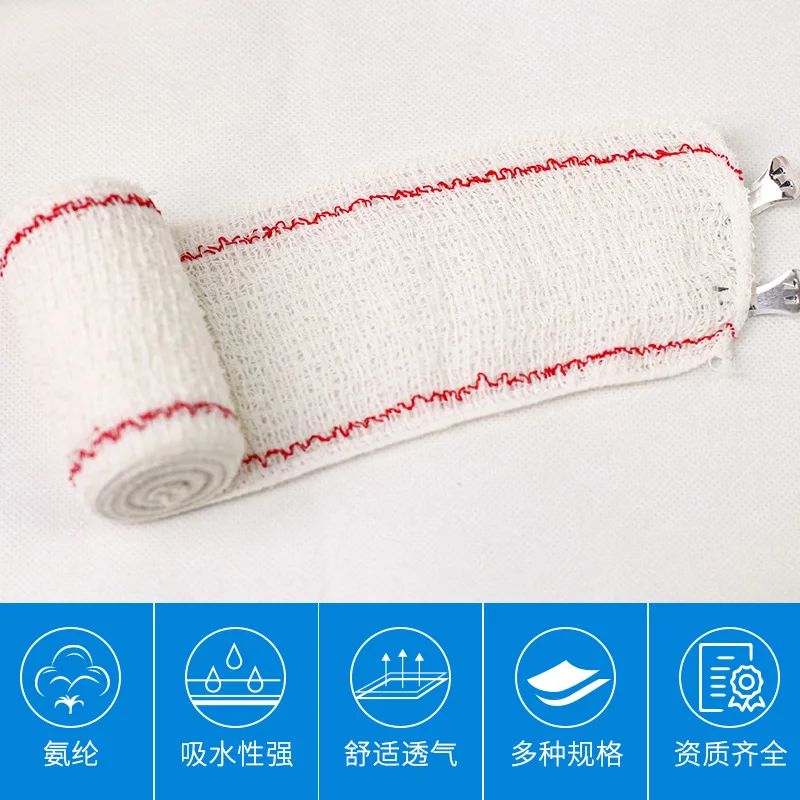 

Elastic Bandage Stretchable Gauze for Wound Dressing Outdoor Emergency Care Exercise Knee Joint Protection Sports Tape