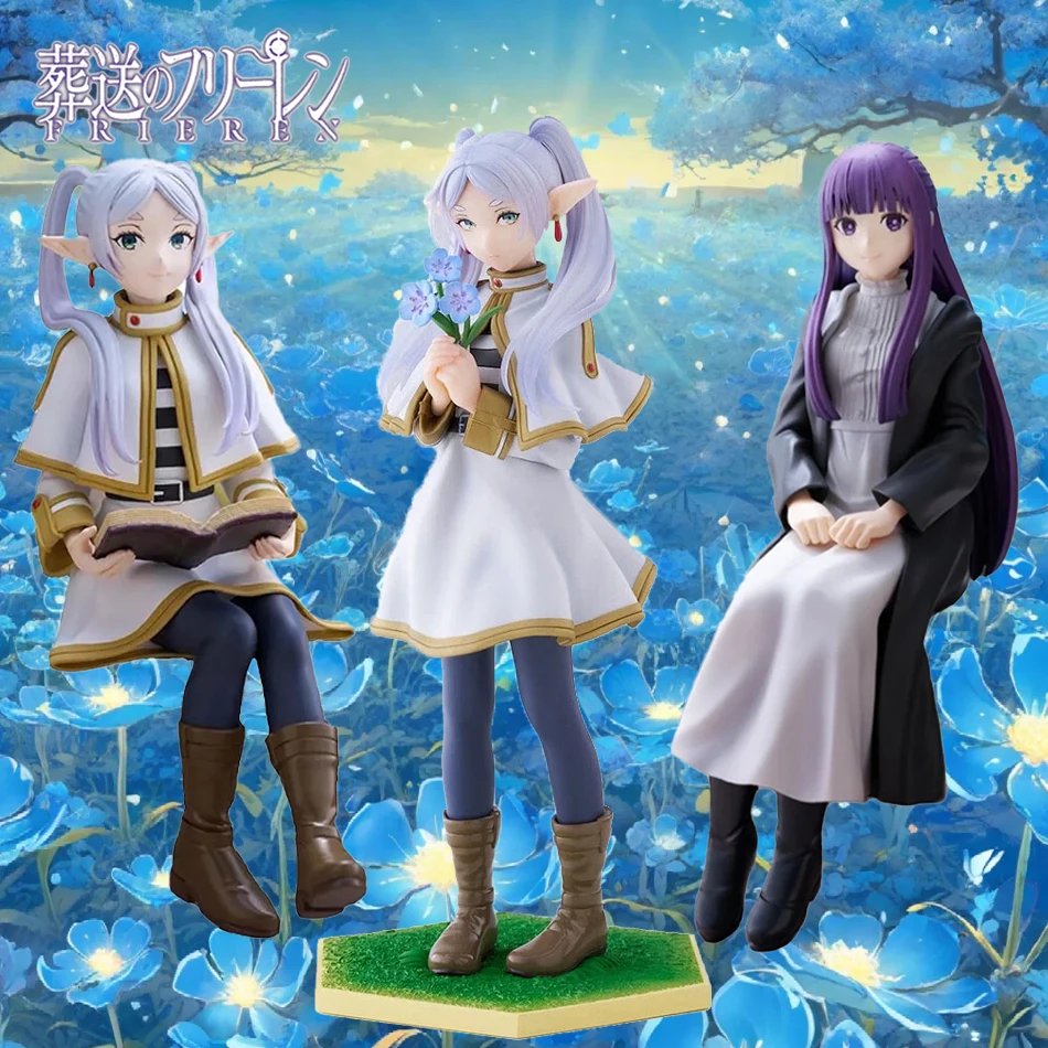 14-19 سنتيمتر المعكرونة سدادة سوسو لا فريرين أنيمي فتاة الشكل فريرين ما وراء نهاية الرحلة عمل الشكل تحصيل نموذج اللعب