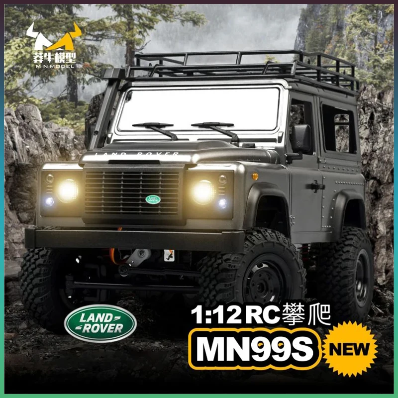 

1:12 Scale MN-99S MN-98 RTR Version RC Car 2.4G 4WD RC Rock Crawler D90 Defender Pickup Remote Control Truck MN 99S Toys Gifts