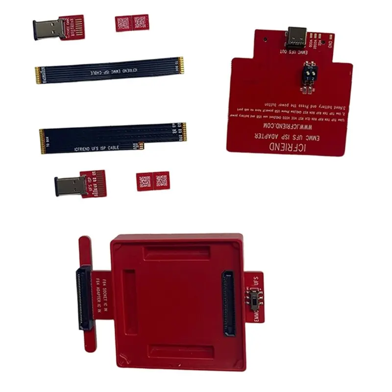 

Y43A-NEWEST For ICFRIEND ADAPTER SUPPORT MIPI UFS-EMMC ISP ADAPTER MIPITESTER / F64 Adapter + ISP