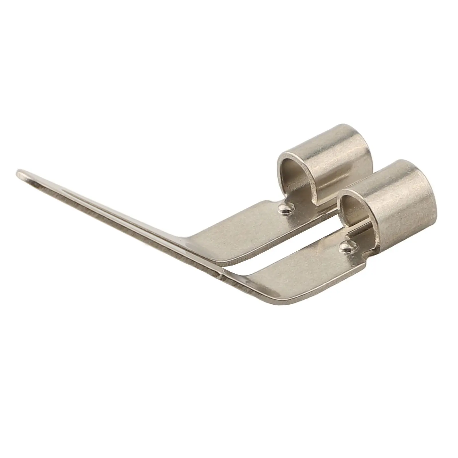 Smooth Head Tips Plastic Welding Tips Open Buckle Interface Silver Color 45 Degree Elbow Design For Car Repair