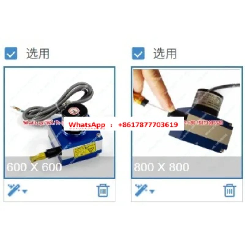 Measuring range 2000 mm encoder linear resistor position string pot sensor CESI-S2000