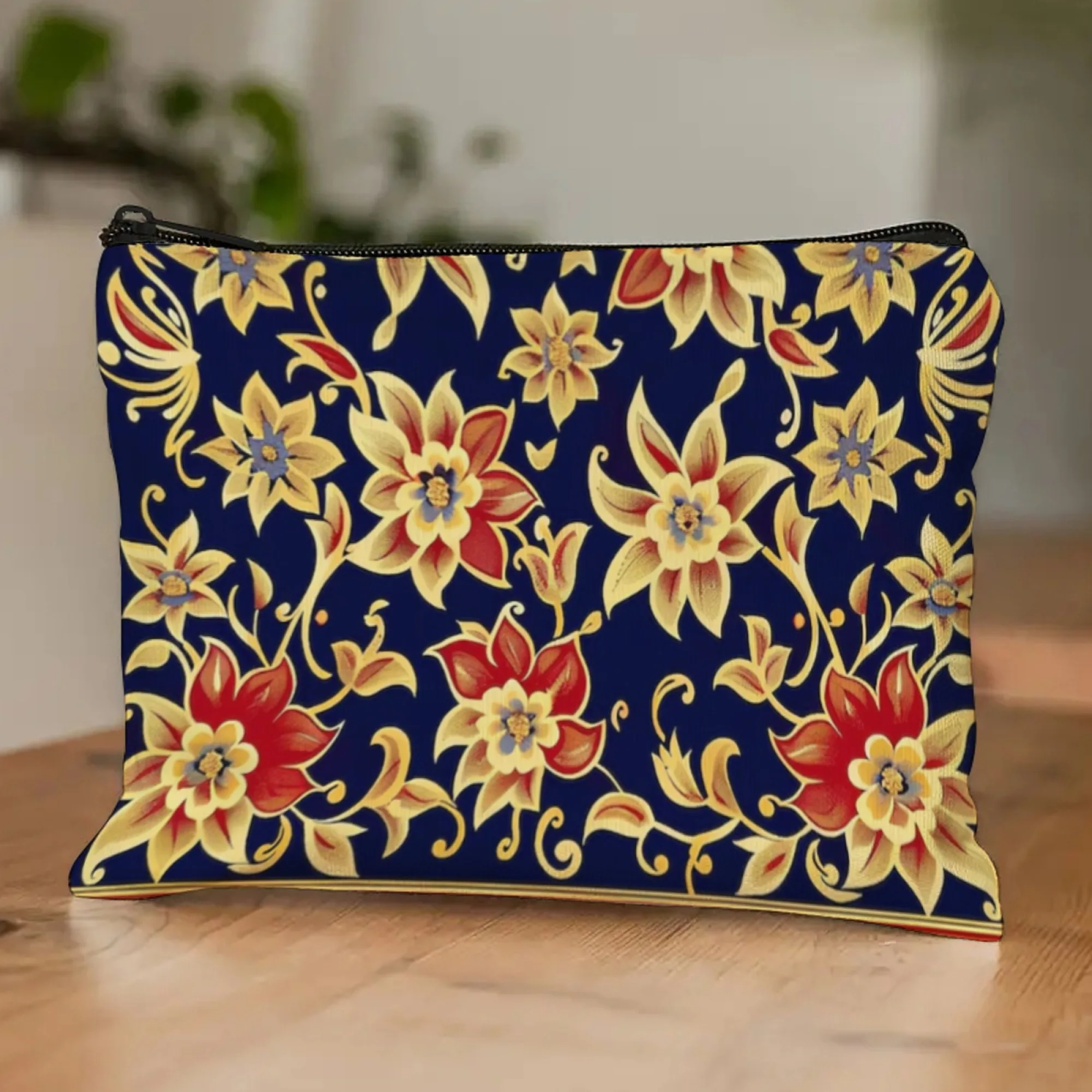 Skincare Animate - Tas Tangan Wanita Vintage Motif Bunga
