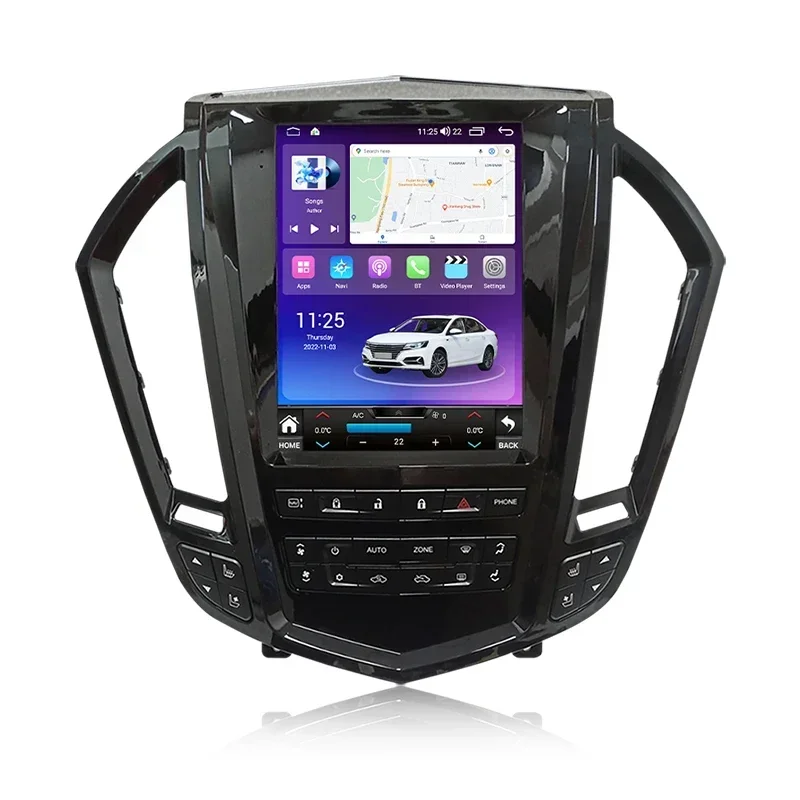NaviFly Tesla Android System 1024*768 360 cámara de coche para Cadillac SRX 2009-2012 con 4G LTE Wifi