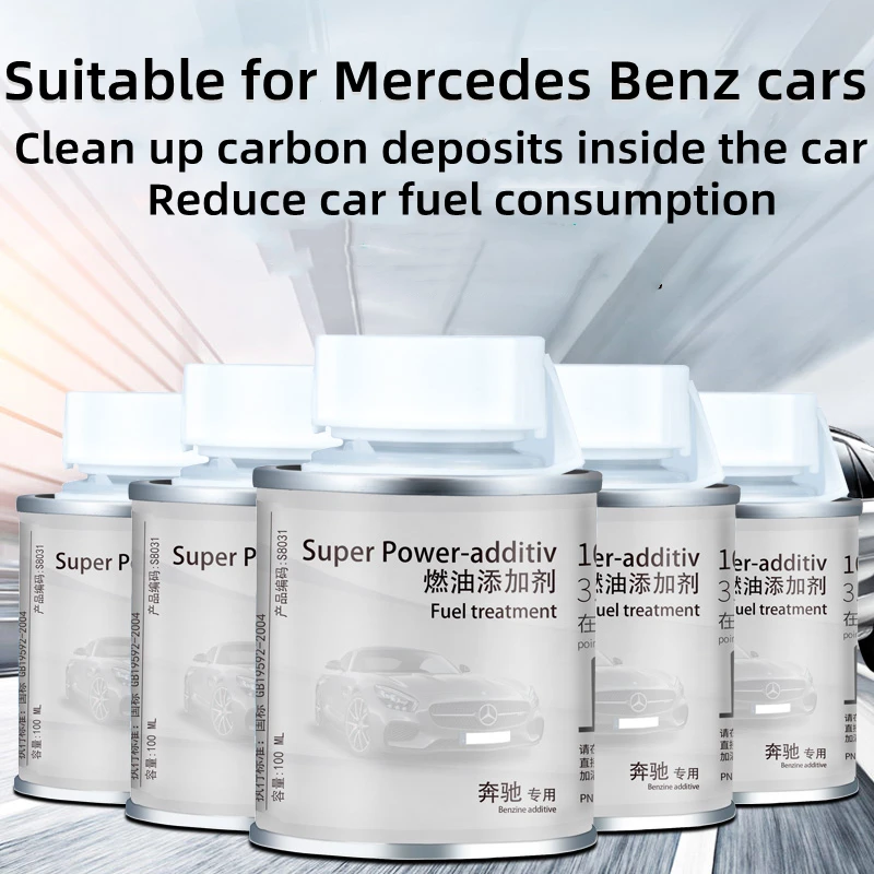 

Подходит для бензиновых добавок Mercedes Benz для очистки углеродных отходов и снижения расхода топлива