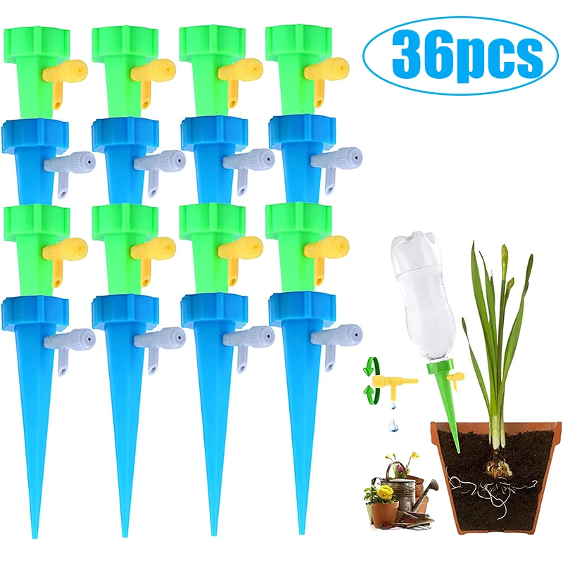 Plant Watering Stakes Automatic Devices Plant Self Drip Irrigation Water Spikes for Potted Plants Flower Greenhouse Garden Tools