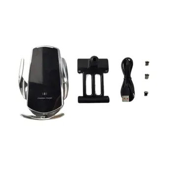 15W rychlonabíjecí bezdrátová nabíječka do auta s držákem telefonu a automatickým upnutím pro Mercedes-Benz C200 260 300 W204, rok výroby 2010-2013 8 nejlepší prodej držák telefonu pro Mercedes-Benz C200 - №3
