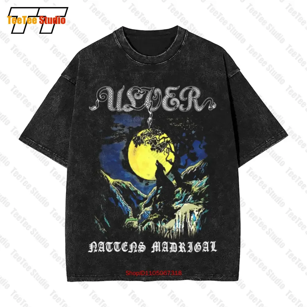 Ulver Nattens Madrigal Experimental Electronica Band Vintage Oversized T-Shirt JL9A
